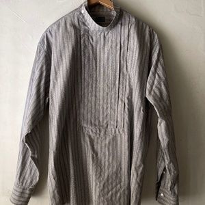 vintage...KENZO ..Men's Banded Collar dress shirt